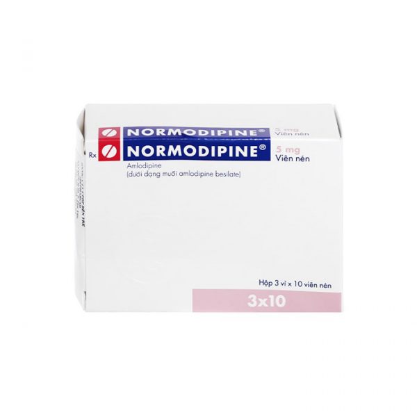 Thuốc Normodipine tbl.5mg